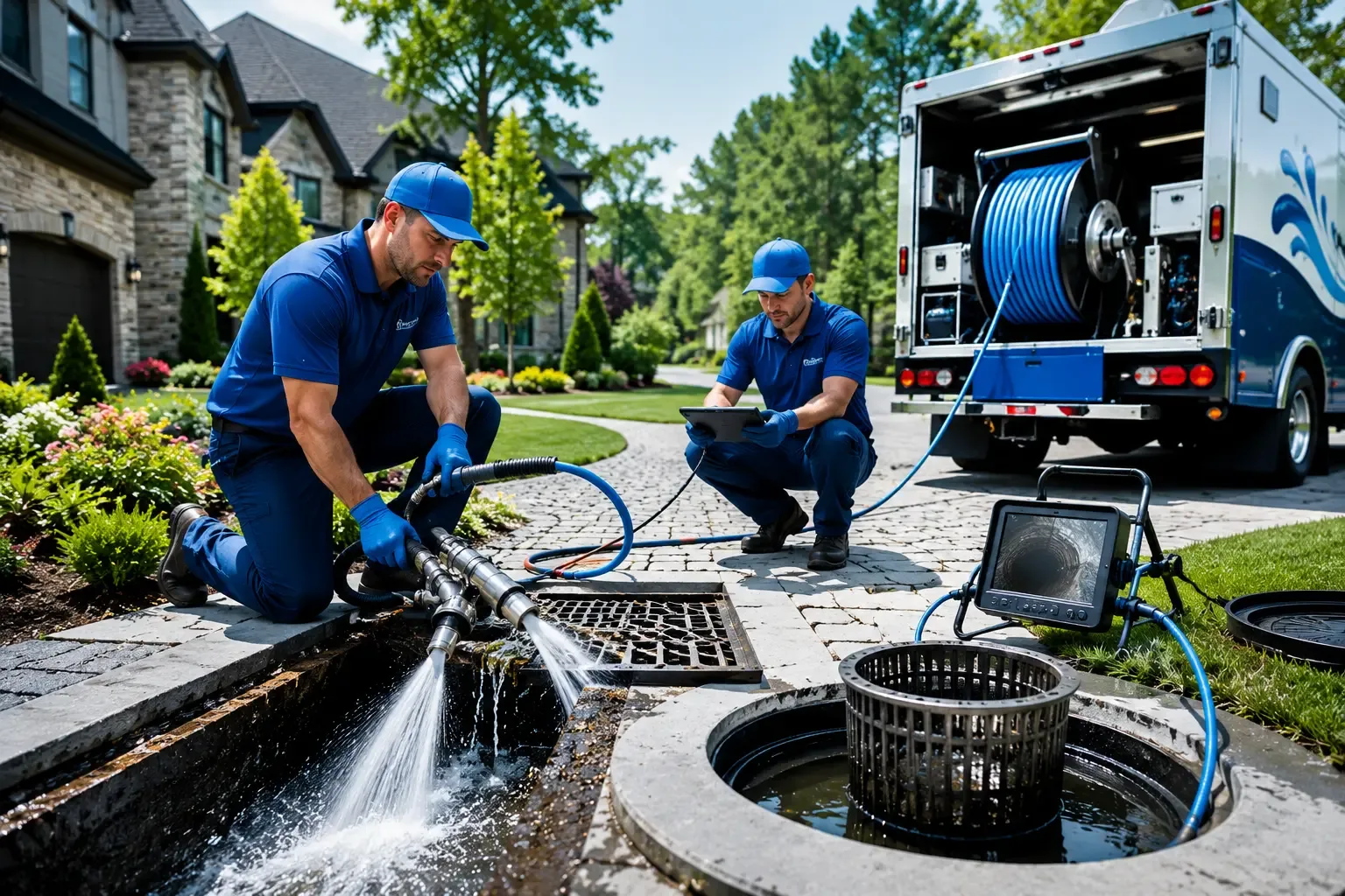 Local outdoor drain cleaning professionals in Kelleys Island, OH